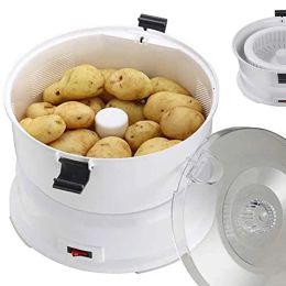 Peelers Peelers Automatic Potato Peeling Machine Small Momening Electric Fruit Poueler Peeler Salad Spinner Sinon Vérification des outils de cuisine