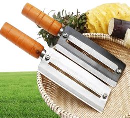 Peelers Sharp Cutter SugarCaan Cane messen Manas Mes Roestvrij stalen Cane Artefact Schapengereedschap Peel Fruit Paring Knife 20123112622