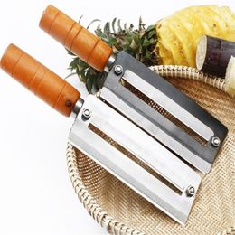 éplucheurs Sharp Cutter canne à sucre couteaux de canne ananas LNIFE outil de rabotage d'artefact de canne en acier inoxydable peler les fruits Paring LNIFE 2012188w