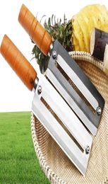 éplucheurs Sharp Cutter canne à sucre couteaux de canne couteau à ananas canne en acier inoxydable artefact outil de rabotage éplucher les fruits couteau d'office 20125492681