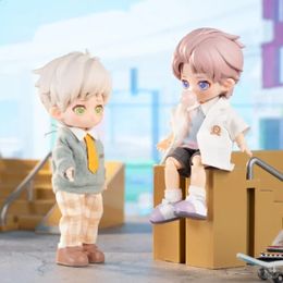 Peetsoon mannelijke klasgenoot serie blinde doos Mystery 1/12 BJD OBTISU1 Dolls Kawaii Toys Gift Cute Action Anime Figuur 240426