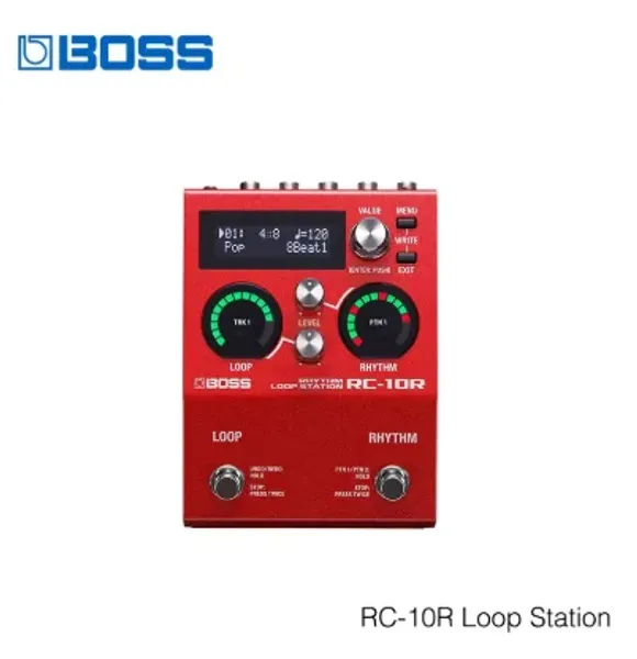 Pegs Boss RC10R Guitar Rhythm Loop Station Looper Effects Pedal