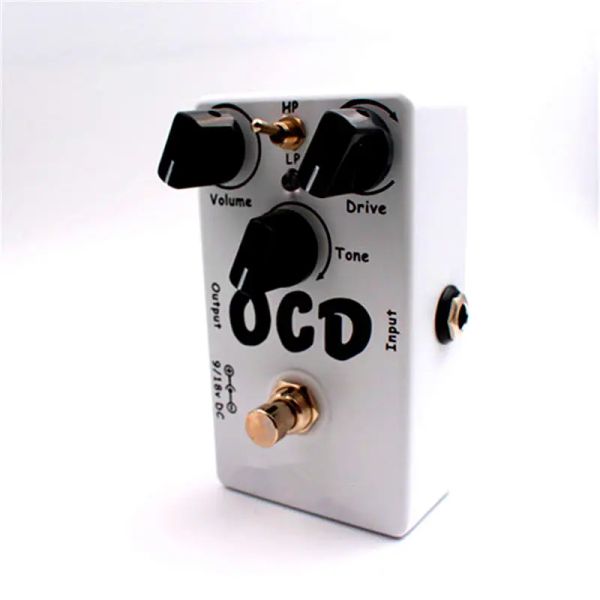 Pegs Guitar Accessoires Clone Fulltone OCD Pédale de guitare Overdrive Obsessive Compulsive Drive (OCD) Pedal Great Tone Pedal de Guitarra