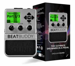 Pegs Singuar Sound Beatbuddy The First Guitar Pedal Drum Hine pour les enregistrements de vrais batteurs avec 200 chansons en 21 genres