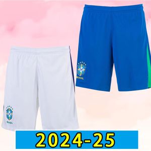 PELE 2024 Soccer Shorts World 2025 Coupe Paqueta Neres Coutinho BrazilS Football Shirt Firmino Jesus Marcelo Pele Brasil 24 25 Version des fans à la maison