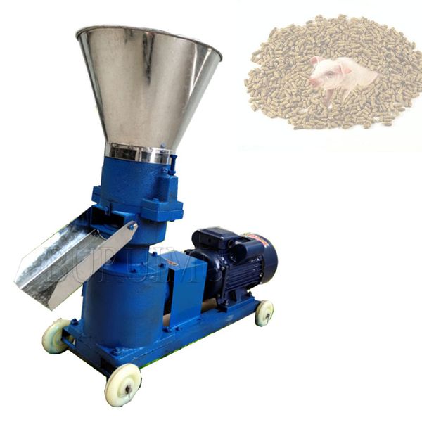 Machine à granulés Pelletizer Aliments pour animaux Pellet Making Machine Farming Burning Particules Granulator