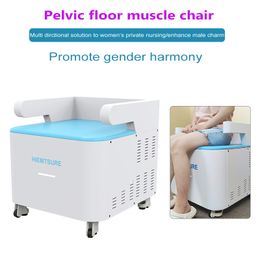 Silla muscular del suelo pélvico para mujer, Estimulador muscular del suelo pélvico, tratamiento no invasivo de silla urinaria, equipo posparto