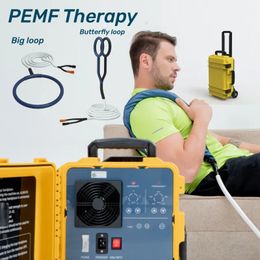 PEMF magnetisch therapieapparaat 6000 Gauss Hoog doordringend vermogen PMST LOOP voor artritis Sportblessures Lichaamsrevalidatie Vermindert pijn Ontsteking