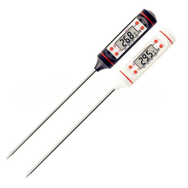 Thermomètre numérique électronique de sonde de thermomètre de nourriture de type stylo pour l'huile de cuisson de barbecue de viande de lait liquide WB1319