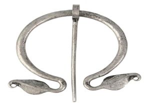 Penannular Viking broche mantel pin middeleeuwse gesp viking sieraden Noorse sieraden sjaal accessoires GB5438715822