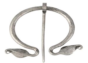 Penannular Viking broche mantel pin middeleeuwse gesp viking sieraden Noorse sieraden sjaal accessoires GB5434225656