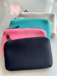 Bolsas de lápices 20x13,5x2,5 cm estuche de maquillaje impermeable papelería organizador con cremallera cosméticos bolsa de almacenamiento impresa embalaje de regalo vip-beaute