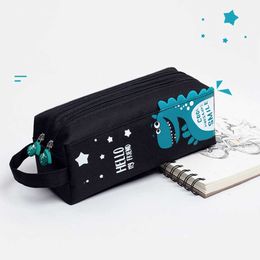 Potloodzakken schattige potloodkaste dinosaurus potloodcase kawaii briefpapier trouse astronaut grote capaciteit potloodzak estuche lapices potloodzak j230306