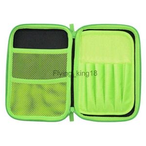 Sacs à crayons Étui à crayons vert garçons mignon organisateur de fournitures scolaires Cool vert stylo porte-boîte sac avec fermeture à glissière pour enfants fournitures scolaires HKD230831