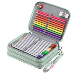 Sacs à crayons Kawaii étui pour école stylo boîte grand 72120 trous pénal mignon abeille singe étui à crayons grande cartouche papeterie coréen Kit 230807