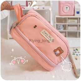 Potloodtassen Etuis voor meisjes Schoolbenodigdheden Etui Trousse Scolaire Etui met grote capaciteit Estuche Escolar Schattig etui HKD230831