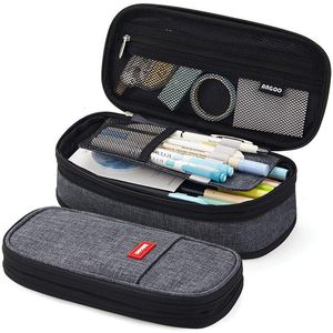 Potlood Zakken Scholieren Grote Capaciteit Case Kawaii Gevallen Pen Benodigdheden Opbergtas Doos Potloden Pouch Briefpapier 230707