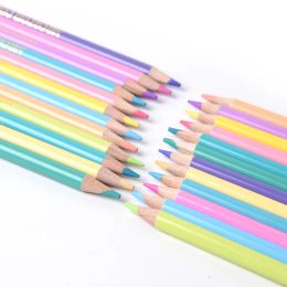 Crayons 12color watersoluble couleur plomb art peinture professionnelle couleur crayon dessin coloriage graffiti fournit des fournitures