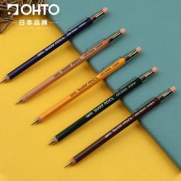 Potloden 1 pk Japan OHTO Sharp Mini Mechanisch potlood Hexagonal houten penhouders student Daily Writing Pencil 0,5 mm