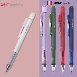 Potloden 1 st Tombow Mono Nieuw 10e verjaardag Limited Mechanisch potlood Smoky Vintage Color Low Midden of Gravity Automatisch potlood