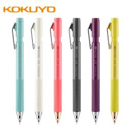 Lápices 1pcs kokuyo japonés me escribiendo lápiz automático constante 0.7 mm pintura de lápiz móvil lápiz de goma giratoria