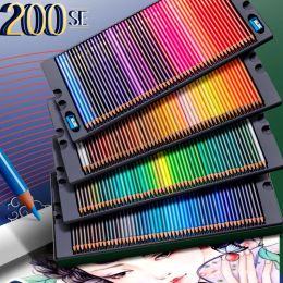 Crayons Aibelle 48/72/120/150/200 CURS DE COURSE DE COLONS D'HUILE PROFESSIONNE