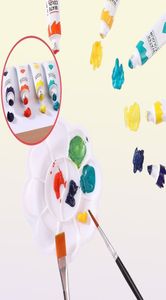 Potloden kunstset schilderij set aquarel potlood crayon water pen tekentafel doodle voorraden kinderen educatief speelgoed cadeau 221108883582222