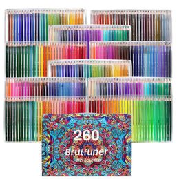 Crayons Brutfuner 260 crayons De couleur Art professionnel étudiant dessin pour adultes Lapis De Cor pour fournitures d'art scolaire 221111