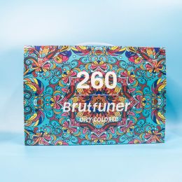 Crayons brutfuner 48/72/120/160/180/260 couleurs crayons de couleur bois set huile hb draw sketch color crayon pour les fournitures d'art étudiant scolaire