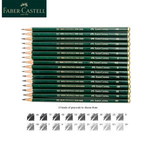 Potloden Fabercastell 9000 potloden 12/16 PCS Set School Pencil Graphite Pencil voor tekenen en schetsen Penset