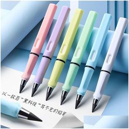 Crayons infinity crayon Technology Inkless Metal Pen Magic Ding n'est pas facile de casser le bureau de livraison de la Drop Drop Busine Busine DH0S7