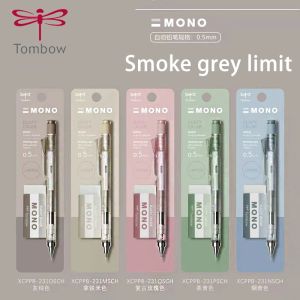 Potloden Japan Tombow Mechanical Pencil Limited Mono Smoke Grijs Regelbare voorsprong 0,5 Schudkabel Laag zwaartekracht niet gemakkelijk te breken kern