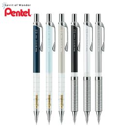 Crayons japonais papeterie pentil crayon mécanique limité noyau continu 0,3 / 0,2 / 0,5 Grip métal