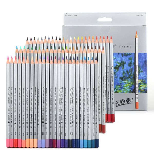 Crayons knysna 72 couleurs crayons de couleur en bois artiste artiste crayon dessin ensemble peinture couleur couleur crayon école dessin sketch art fournitures