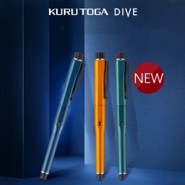 Lápices Nuevo lápiz mecánico UNI 0.5 mm Dibujo avanzado Art M55000 Automatic Core Black Technology Kurutoga Dive Stationery