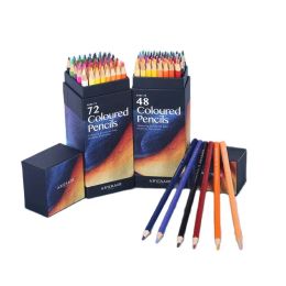 Crayons huile pastel crayons pour artistes 18/12/24/36/48/72 COURTES DE COULEUR À AGURES COULEURS POUR DESSION, CORESSION ET COLORAGE ADULTANT