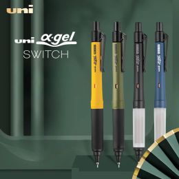 Pencilos Uni Agel Switch Mechanical Pencil Hold Kuru Toga Automático DualMode Rotating Antifatigue Papeterie Lapiseira para dibujar