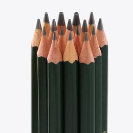 Lápices uni dibujo lápiz 9800 12 / 22pcs de caja de hierro set de examen dibujo profesional lápiz titular de lápices segura no tóxica