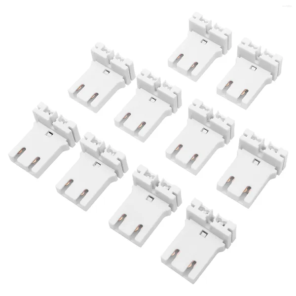 Lámparas colgantes 10 PCS Soporte de lámpara fluorescente T8 Accesorio de luz T8 / T12 Tubo Soportes para el hogar Hogar