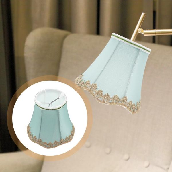 Lampes suspendues 1 pc mode tissu abat-jour salon abat-jour mur protecteur fabricant éclairage accessoires pendentif