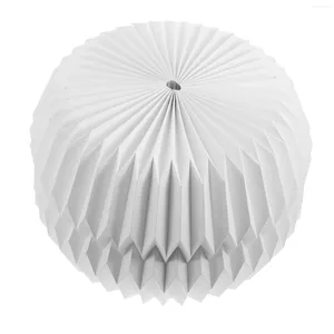 Lampes suspendues 1pc éclairage à la maison papier lampe couverture lustre abat-jour lumière décor accessoire