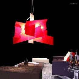 Lampes suspendues 65/90 cm acrylique Big Bang luminaire moderne nordique lampe suspendue Lustre Avize Luminaria Design table à manger salon