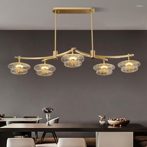 Lampes suspendues All Copper Light Luxury Restaurant Branches Post-moderne Creative Designer Salon Nakajima Bar Table Lustre