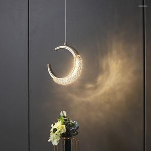 Lampes suspendues boule lustre noir lampe verre E27 lumière décorations de noël pour la maison lustres plafond