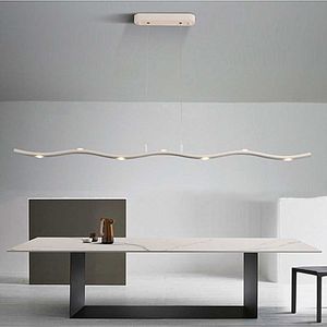 Hanglampen zwart led plafond kroonluchter Noordse ontwerp Dedroom bureau hangende lamp modern restaurant huis decoratief licht