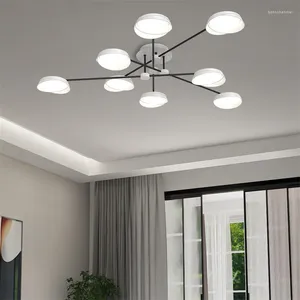 Anhänger Lampen Kronleuchter Für Wohnzimmer Led Decke Licht Moderne Lichter Küche Insel Nordic Kreative Esstisch Hängen