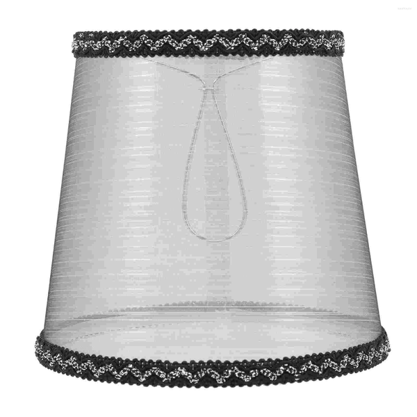 Lampes suspendues Lustre Abat-jour Couverture de lampe en tissu Plafonnier Abat-jour suspendu