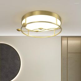 Hanglampen Chinese stijl plafondlamp woonkamer koper huishouden slaapkamer restaurant moderne eenvoud