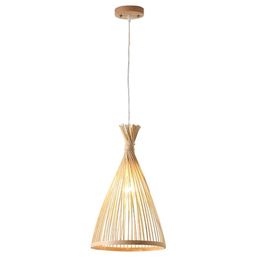 Hanger lampen klassieke bamboe kroonluchter geweven licht hangende lamp voor thuis het plafond