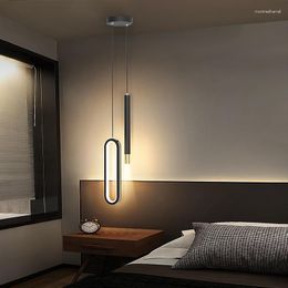 Lampes suspendues lumières colorées diamant lumière moderne mini bar lustres plafond E27 Luminaria de Mesa